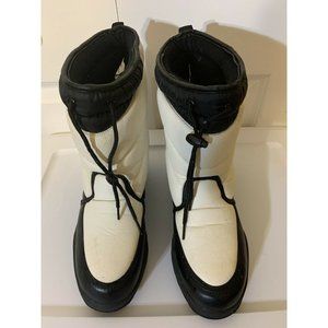 Polar Edge Thinsulate Boots - Women’s Size 10 White‎ Black
